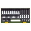 PROXXON Sada nástavcov Torx a Imbus 1/4" a 1/2" - 41 dielna 23290