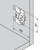BLUM 174H7100I podložka INSERTA schema