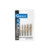 GEKO Sada závitníkov s vrtákom M3,4,5,6,8,10 mm HSS, 6hran G38136