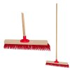 Metla priemyselná PVC + drevená násada TRACIK