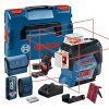 BOSCH Líniový lasér GLL 3 80C + BM1 + LR7 + LBoxx 0601063R05