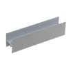 Posuvné kovanie EVO spojovací profil H veľký 3m, na 18mm, strieborný