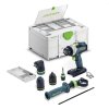 Festool Aku príklepový vŕtací skrutkovač QUADRIVE TPC 18 4 Basic SetXL 578832