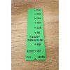 Šablóna na montáž zásuviek AXIS, otvory 3mm 01
