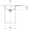 FRANKE Granitový drez CNG 611 78 rozmery2