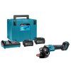 MAKITA GA005GU201 40V XGT aku uhlová brúska 125 mm 2x 4,0Ah