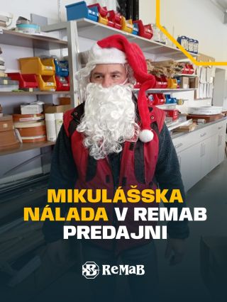 V predajni Remab už vládne pravá mikulášska nálada! 🎄 Naši Mikulášovia sú pripravení priniesť vám radosť (a možno aj...