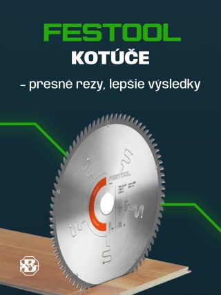 🛠️ Presné rezy, lepšie výsledky! A s kotúčmi Festool to bude jednoducho hračka. 😎 🎯 Vyber si z kvalitných pílových...