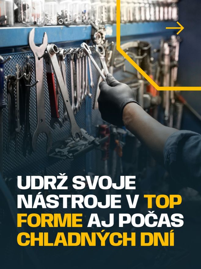 ❄️ Chlad a vlhkosť sú najväčšími nepriateľmi tvojich pracovných pomôcok. 🛠️ Ako ich udržať v skvelej kondícii aj počas...