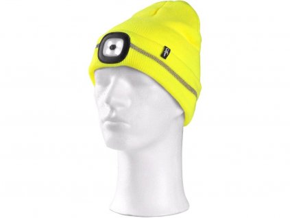 ČEPICE CXS TYNAN S LED SVĚTLEM, FL.ŽLUTÁ