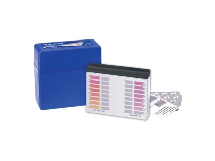 Tabletový mini tester bazénové vody - kyslík a pH