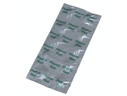 Náhradní tablety do testeru pro měření pH vody v bazénu Phenol Red