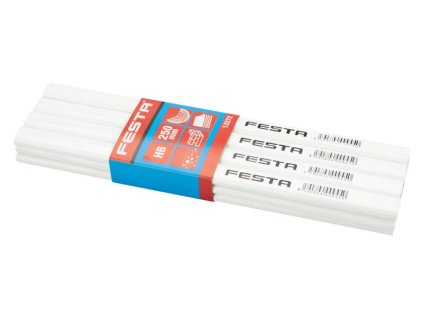 Tužka tesařská FESTA 250mm HB (bílý lak)