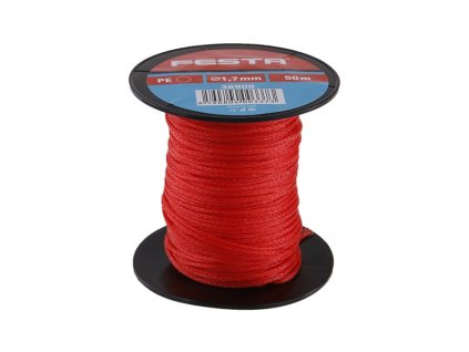 Provázek zednický FESTA 1.7mm 50m červený