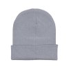 PLETENÁ ZIMNÍ ČEPICE AKRYLÁTOVÁ, ŠEDÁ