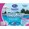 Chlorové tablety do bazénu 5v1 multifunkční 200 g 3 kg