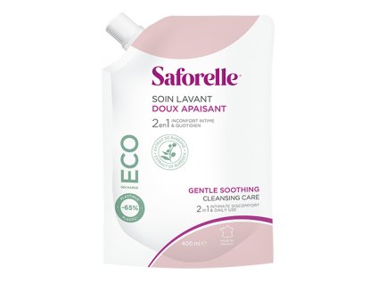 SAFORELLE jemný mycí gel 400ml ECO pack