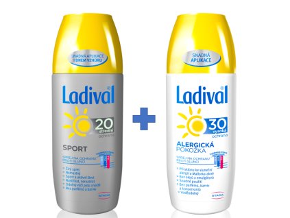 ladival sport20 + aletgická30