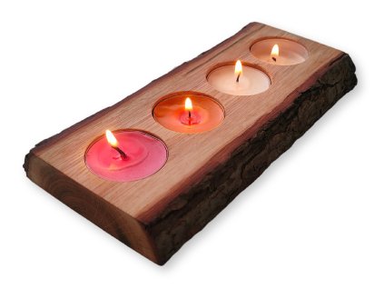 Svícen čtyřnásobný přírodní