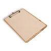 Dřevěná psací podložka s klipem/Poznámkový blok