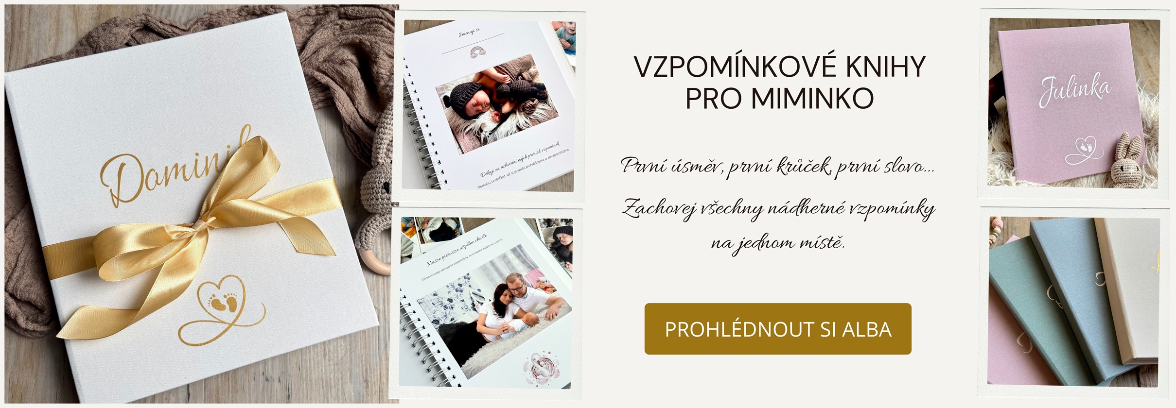 Vzpomínková kniha pro miminko - album