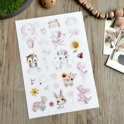 Samolepky pro holčičku