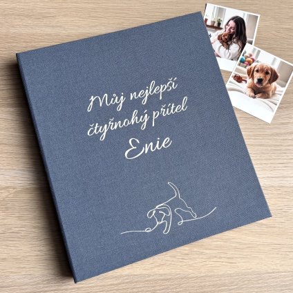 Fotoalbum pro mazlíčka, pes
