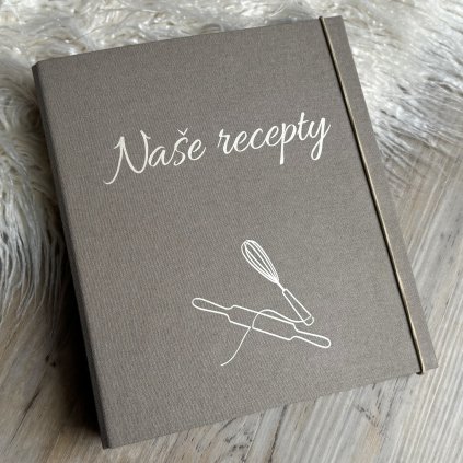 Zápisník na recepty, receptář