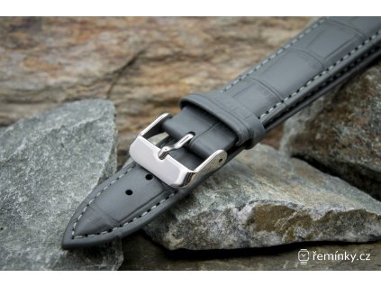 Polstrovaný řemínek s motivem aligátora AK1306.07