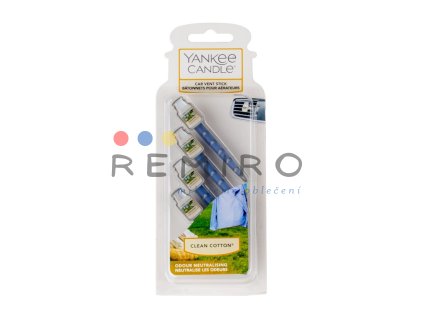 YANKEE CANDLE CLEAN COTTON VONNÉ KOLÍČKY DO AUTA