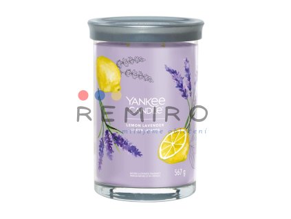 YANKEE CANDLE LEMON LAVENDER SIGNATURE TUMBLER VELKÝ