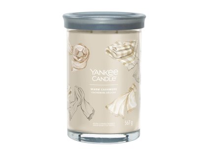 YANKEE CANDLE WARM CASHMERE SIGNATURE TUMBLER VELKÝ