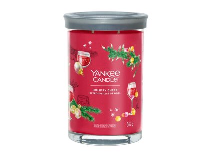 YANKEE CANDLE HOLIDAY CHEER SIGNATURE TUMBLER VELKÝ