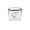 VONNÁ SVÍČKA YANKEE CANDLE ELEVATION ARTIC FROST HRANATÁ STŘEDNÍ 3 KNOTY