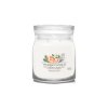 YANKEE CANDLE WHITE SPRUCE & GRAPEFRUIT SIGNATURE STŘEDNÍ