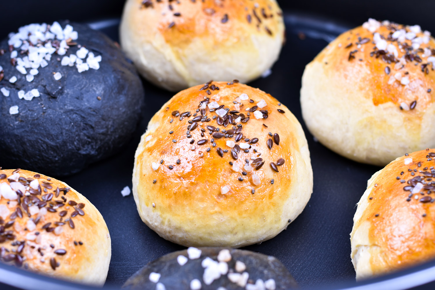 Domáce žemle na hamburger