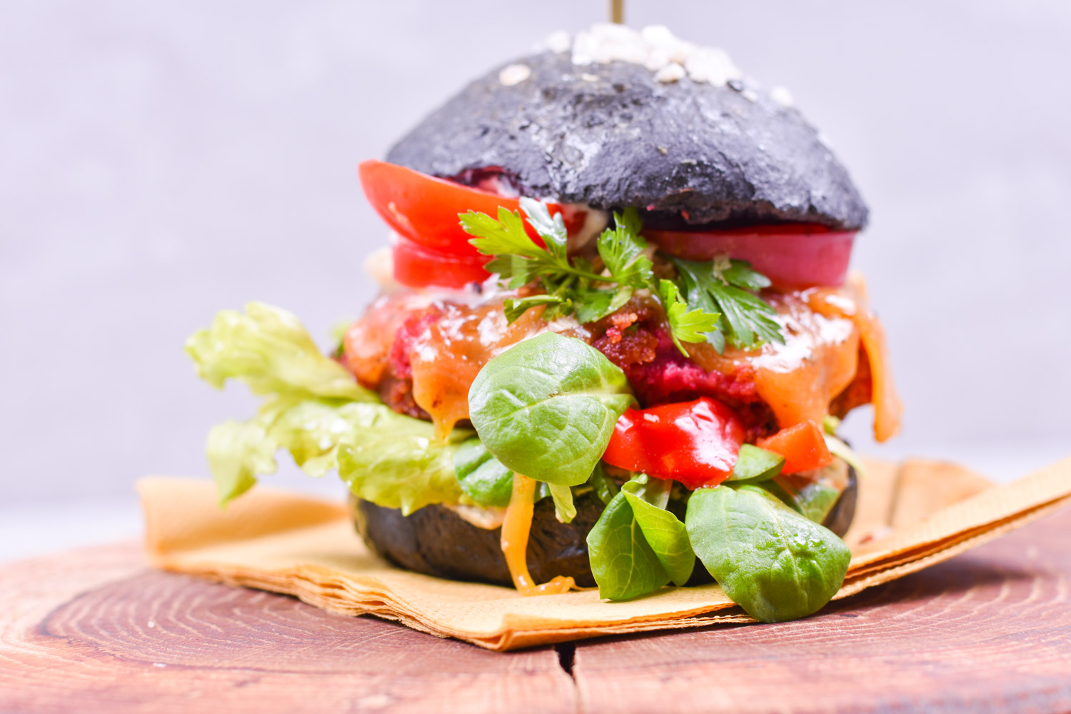 Vegetariánsky hamburger Shannona Bennetta