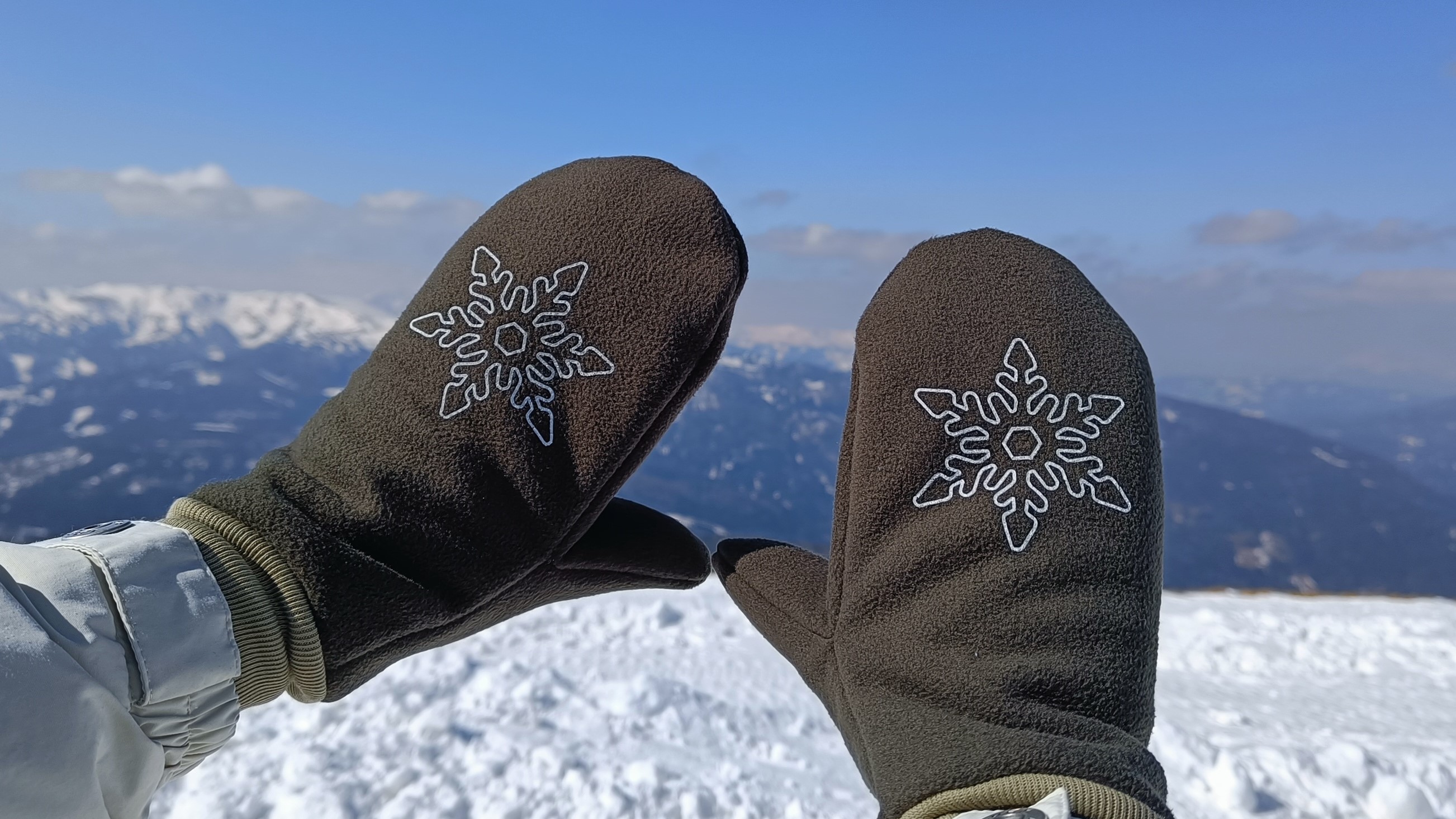 Dámske rukavice zelené