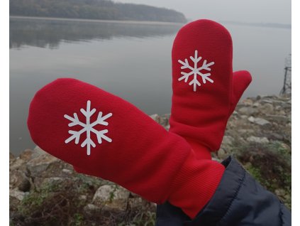 Rencissa rukavice červené širok