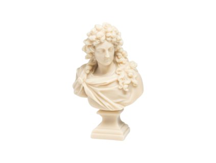 Trudon Louis XIV voskova busta slonovinova 01