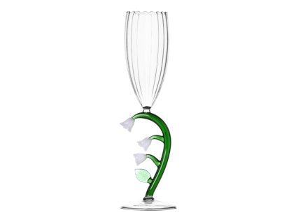 Ichendorf Botanica pohar na sampanske biely kvet 160 ml Photoroom