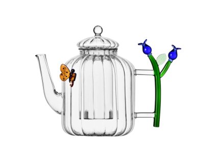 Ichendorf Botanica skleneny cajnik tmavo modry kvet 1000 ml Photoroom