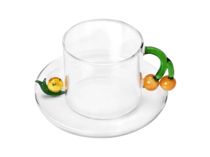 Ichendorf Fruits Flowers sklenena salka na caj zalude slimak 300 ml Photoroom