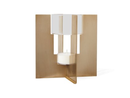 APFR III aroma lampa mosadz sklo 1