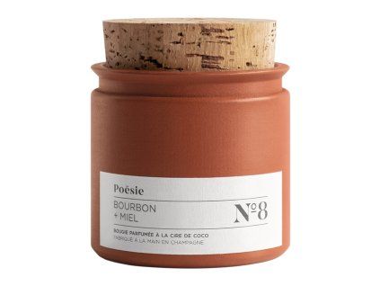 poesie classic candle bourbon honey