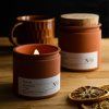 poesie classic candle burning bourbon honey