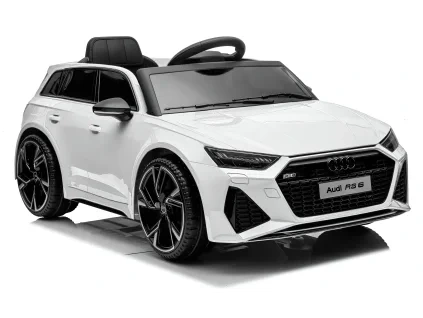 Elektromos kisautó Audi RS6 – fehér