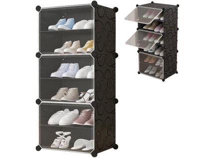 110994 modularna skrinka na topanky so 6 urovnami