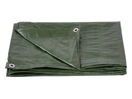 89544 plachta tarpaulin light 4x5 m 65 g m zakryvacia zelena s okami