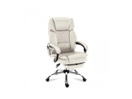 fotel biurowy z masazem mark adler boss 60 beige